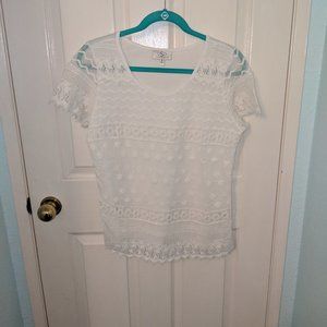 OSO Short Sleeve Top (White)